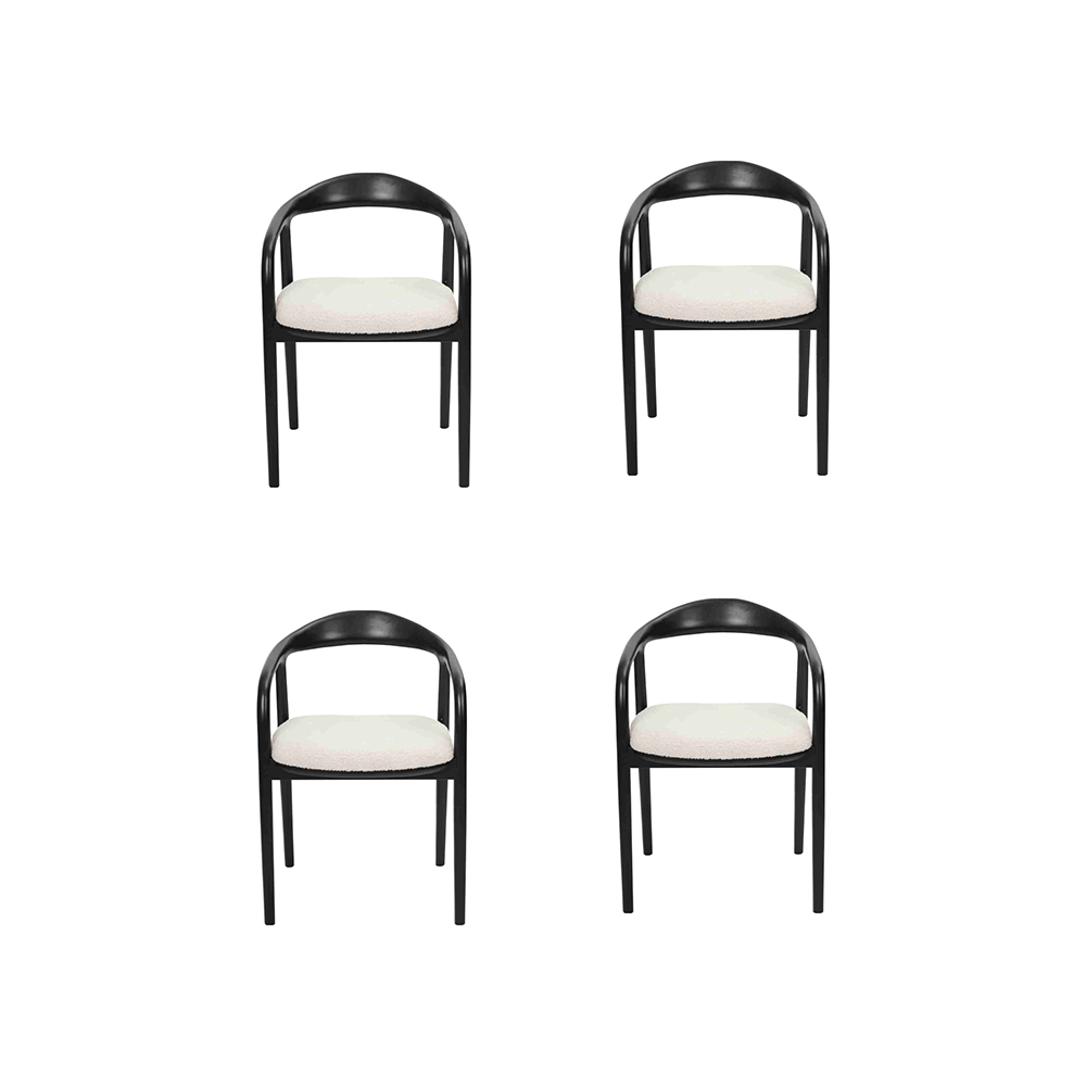 Stilvoll Edelstahl 4x Stühle Esszimmer Schwarz Modern Stuhl Designer Metall