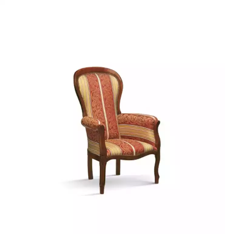 Sessel Einsitzer 1 Sitzer Polster Sitz Textil Stoff Design Klassische