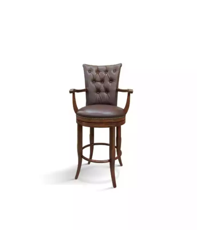 Barhocker Stühle Stuhl Designer Holzstuhl Esszimmerstuhl Hocker Braun