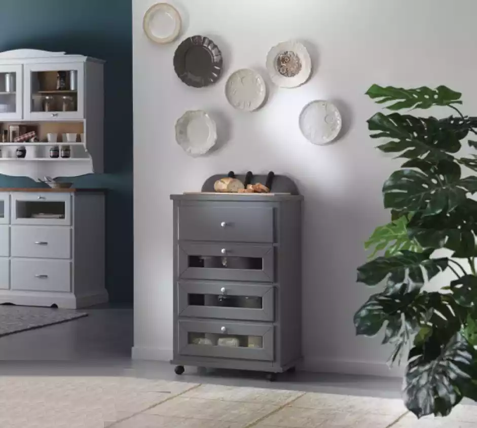 Esszimmer Schrank Klassische Vitrine Klassisches Seitenschrank Neu