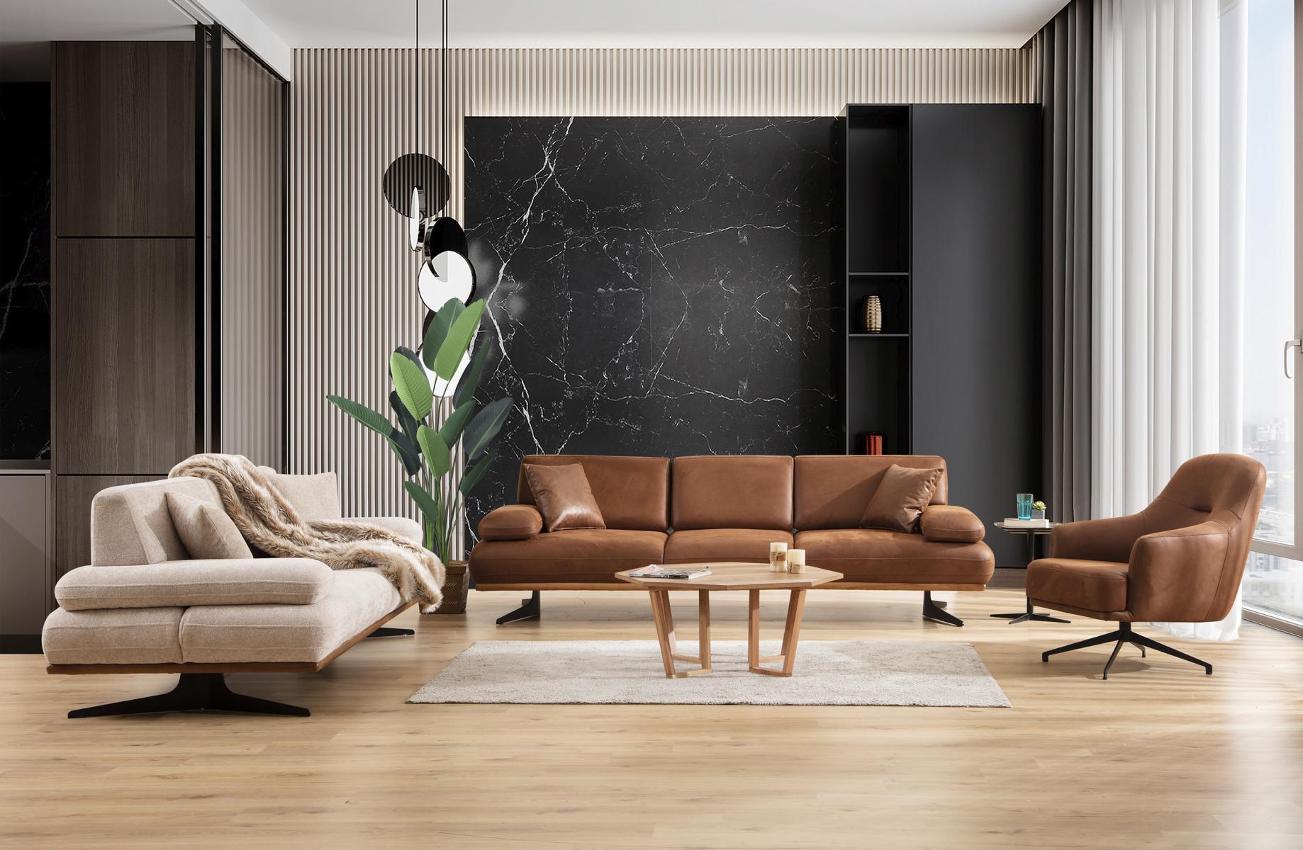 Sofagarnitur Set Sofa Viersitzer Modern Dreisitzer Couch Wohnzimmer Sessel Neu