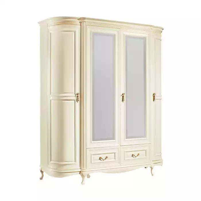 Kleiderschrank Luxus Weißer Schlafzimmer schrank Holz möbel Schränke