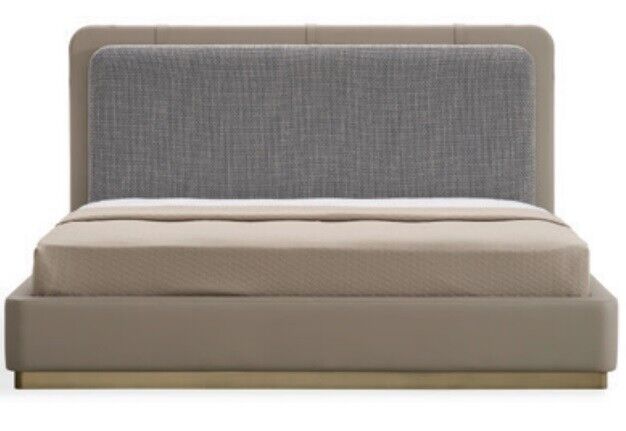 Modern Bett Luxus Elegant Betten design Schlafzimmer 180x200 Möbel Stoff