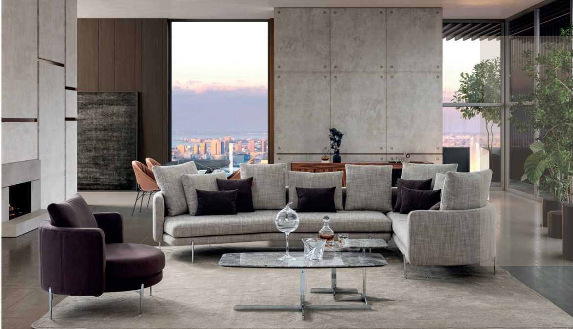 Wohnzimmer Set 4+3+1 Sitzer modern 3tlg Sofagarnitur Sitzpolster Möbel