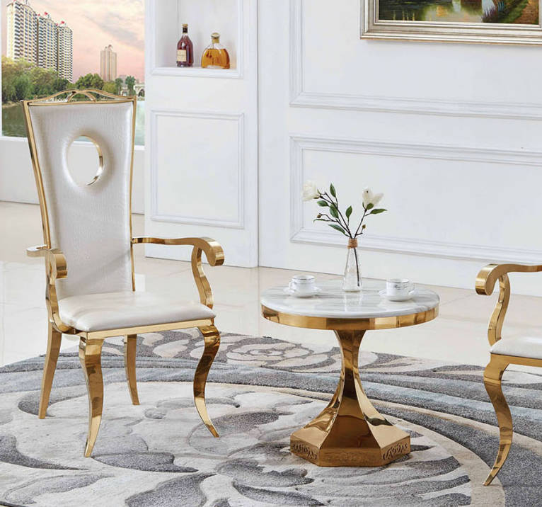 Couchtisch Luxus Modern Design Tisch Wohnzimmer Beistelltisch 60x54