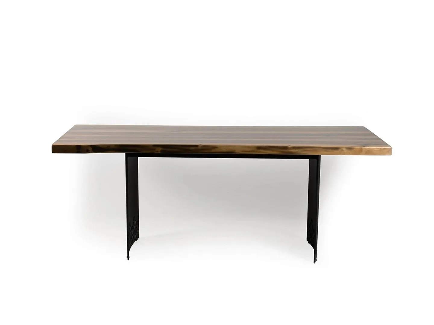 Luxus Tisch Braun Edelstahl Design Esstische Holz Modern Esstisch