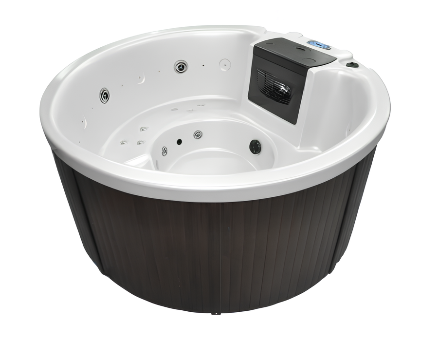 Outdoor-Spa Whirlpool Whirlwanne Außenwhirlpool Hydromassagewanne 180x180 cm