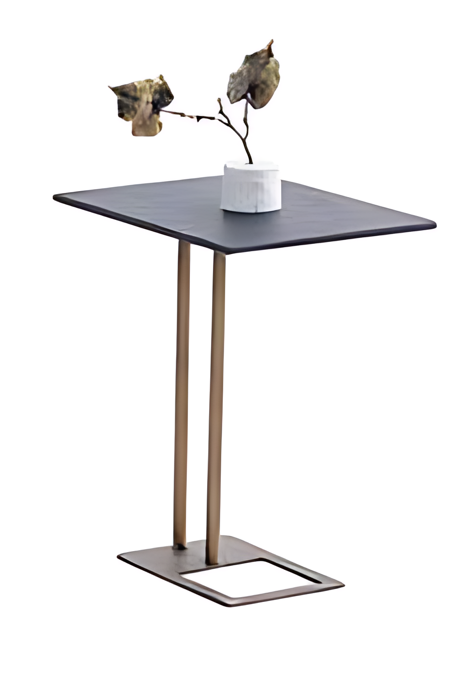 Couchtisch Beistelltisch schlankes Design, robust & multifunktional 50x55cm