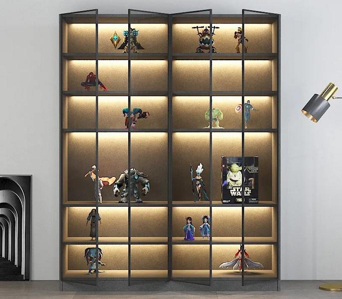 Vitrine Glasvitrine Glasschrank Weinschrank Hochschrank Schrankvitrine