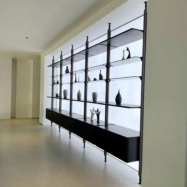 Regalwand Bücherregal Offenes Bibliotheksregal Bücherwand Regale