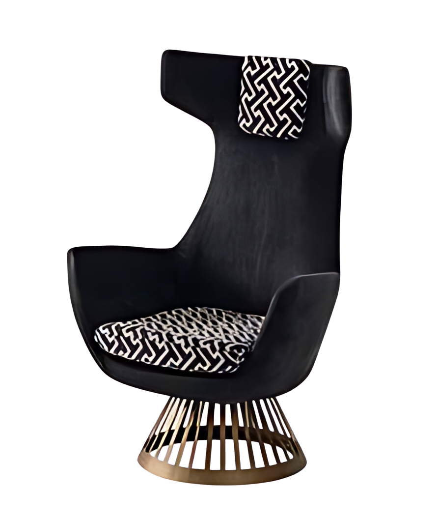 Sessel Luxus Lounge Club Hotel Möbel Wohnzimmer Einrichtung