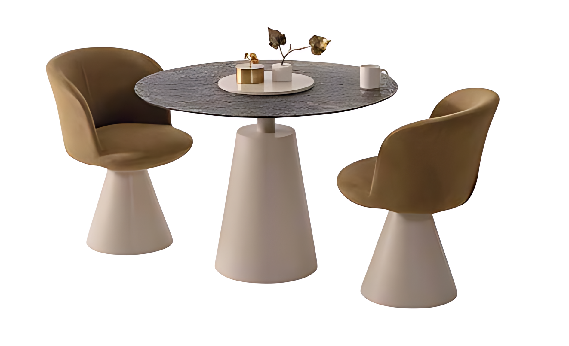 Runder Tisch Bistro Rundtisch Tische Möbel Einrichtung 3tlg