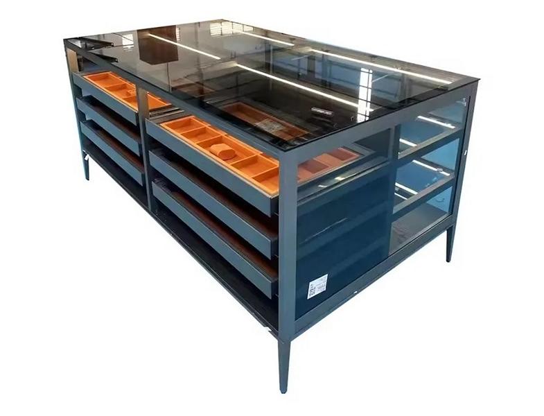 Vitrinentisch Schauvitrine Ausstellungstisch Accessoire-Vitrine