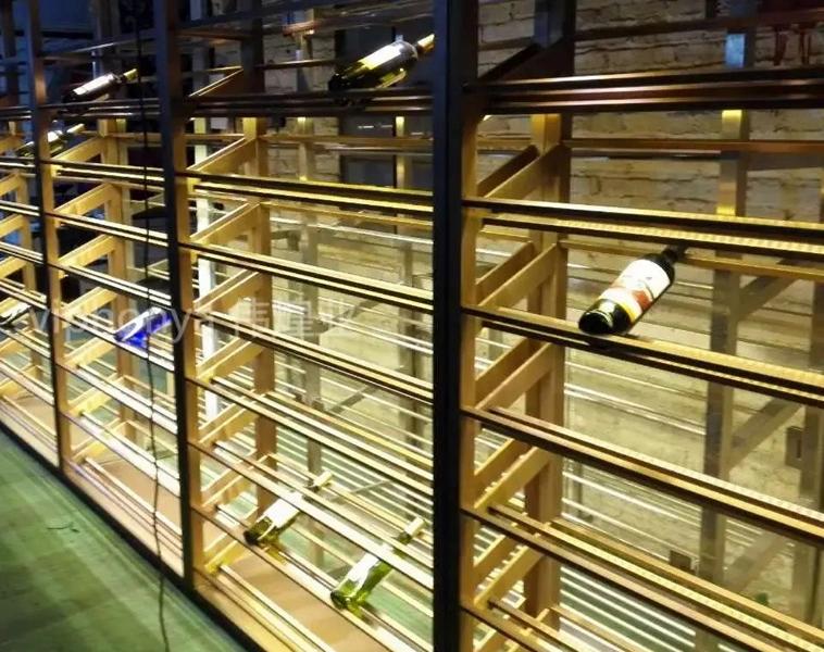 Weinregal Edelstahlweinregal Designweinregal Weinmöbel Weinschrank