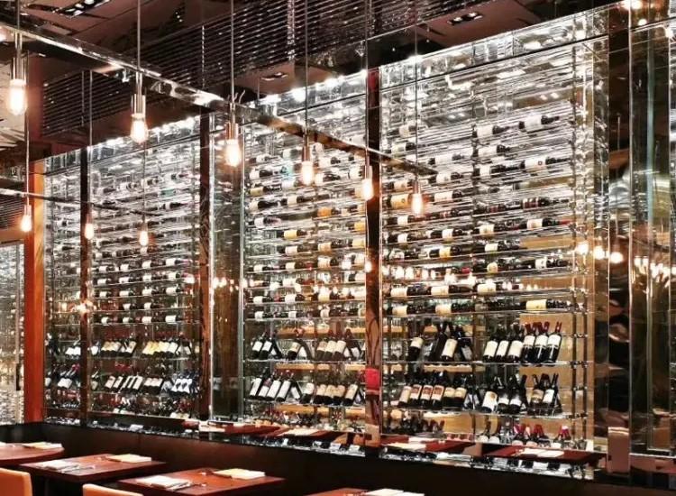 Eingebauter Weinschrank Weinlagerregal Weinablage Weinkeller Weinregal