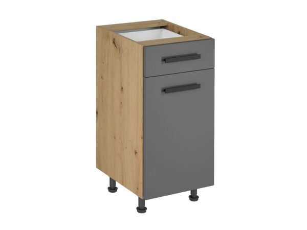 Basis-Unterschrank Küchenschrank Schubladenschrank mit Fachböden Küche