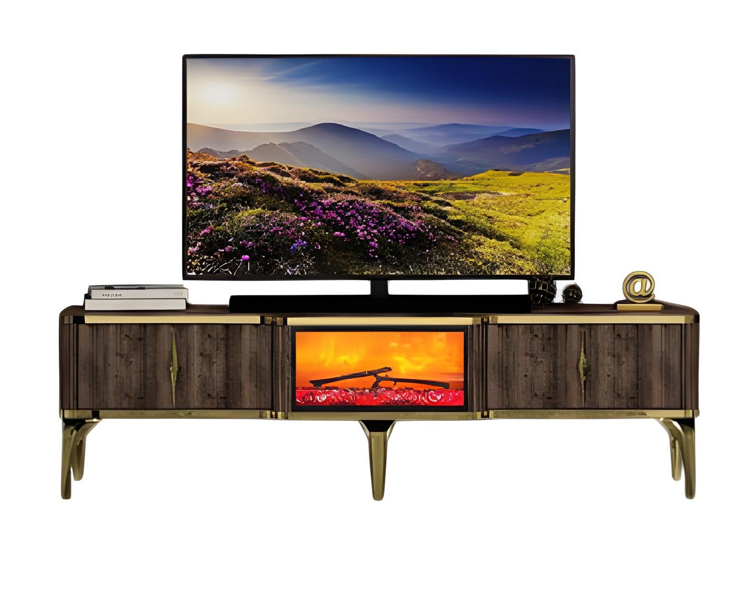 Sideboard TV Lowboard Dekokamin Wohnzimmerschrank Elegant Modern