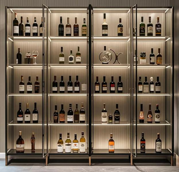 Weinmöbel Weinschrank Flaschenregal Weinarchiv Flaschenregal Weinaufbewahrung