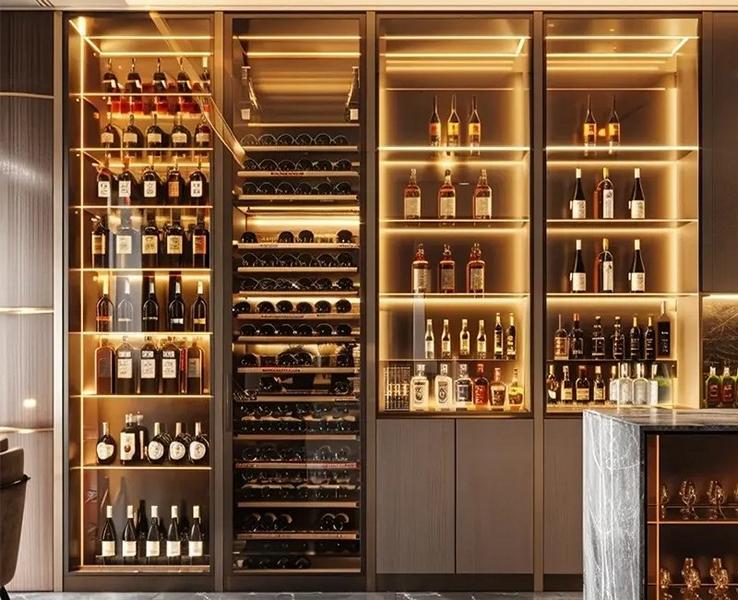 Weinschrank Flaschenregal Weinkühlschrank Weinmöbel Glasschrank Weinmöbel