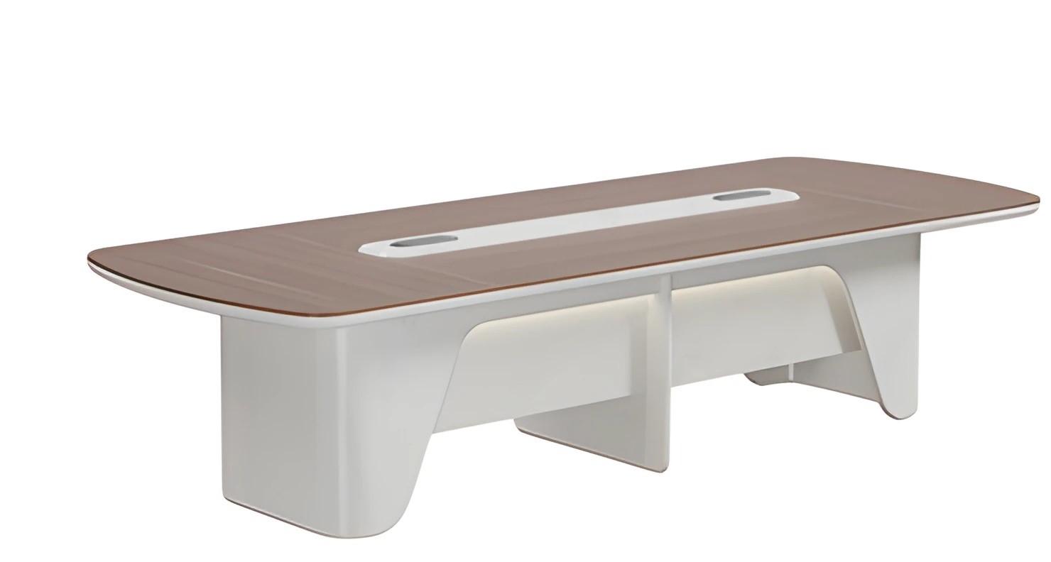 Konferenztisch Büro Meeting modern Holz groß Arbeitsplatz