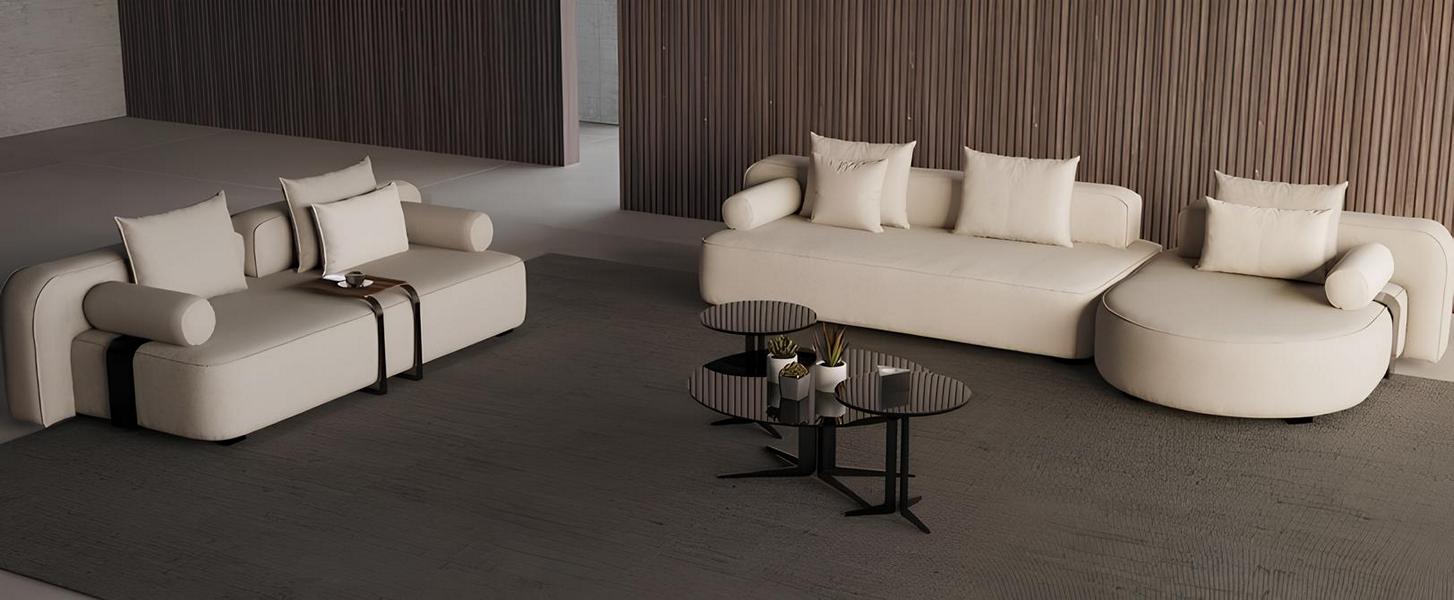 eine Sofa-Set im modernen Stil für Komfort und Gemütlichkeit