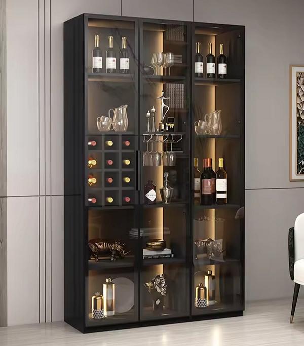 Weinvitrine Weinablage Weinschrank Flaschenregal Flaschenständer Weinmöbel