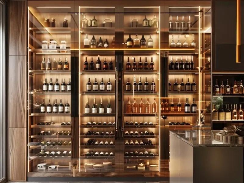 Weinablage Weinschrank Weinregal Flaschenregal Weinmöbel Weinarchiv