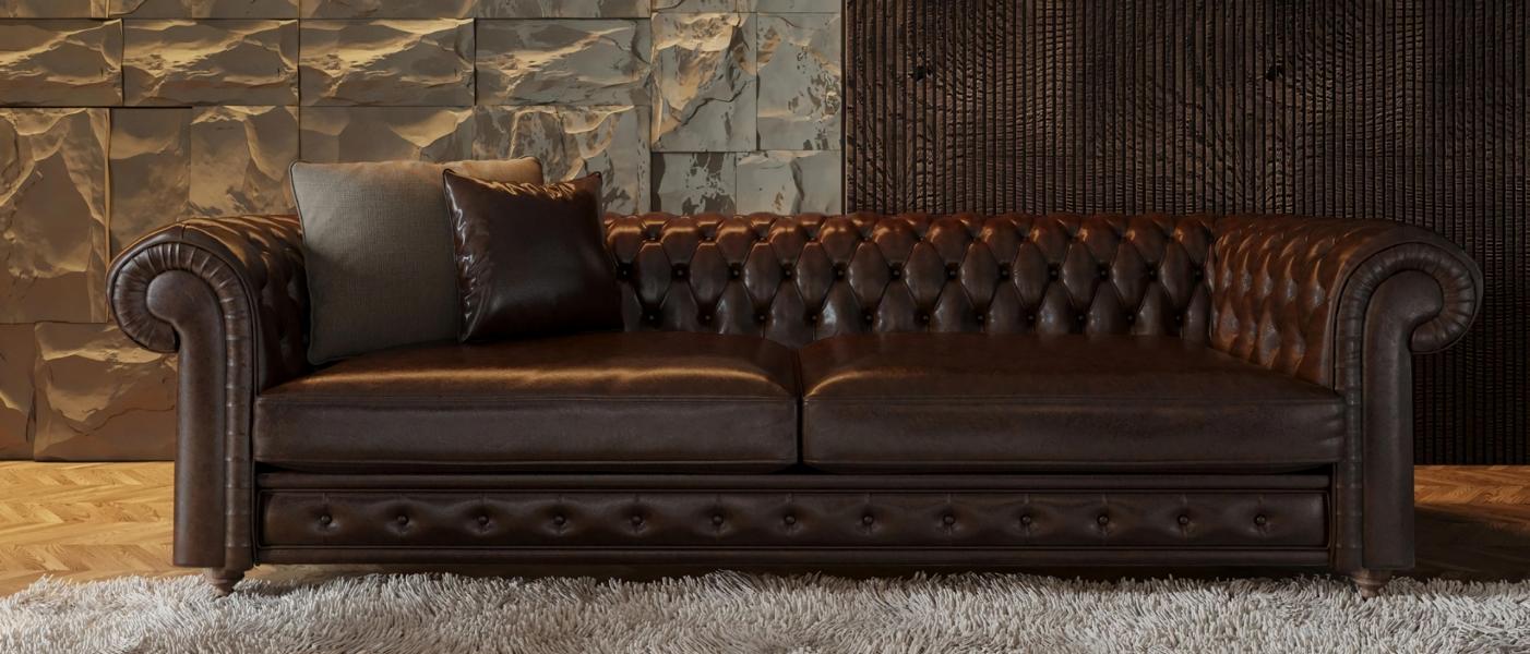 Klassisches Chesterfield Luxus Sofa Stilvolle Designer Couch Wohnzimmer