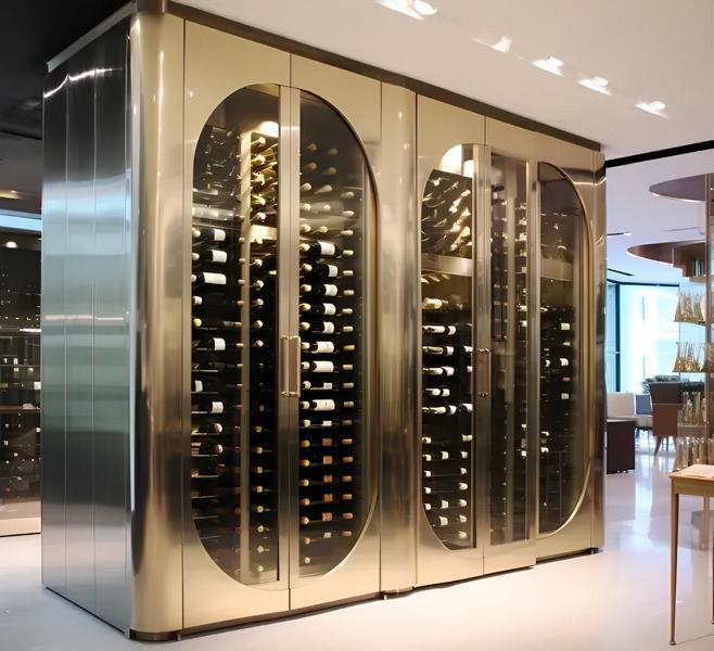 Weinlagerkühlschrank Weinkühlvitrine Temperierter-Weinschrank Weinkühlgerät