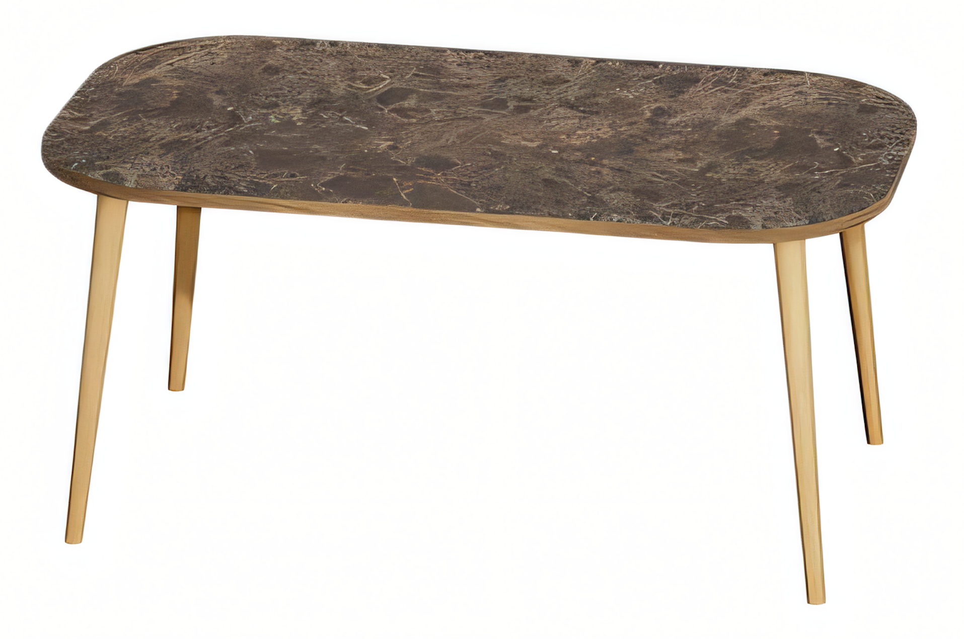 Moderner Couchtisch aus Holz in Braun