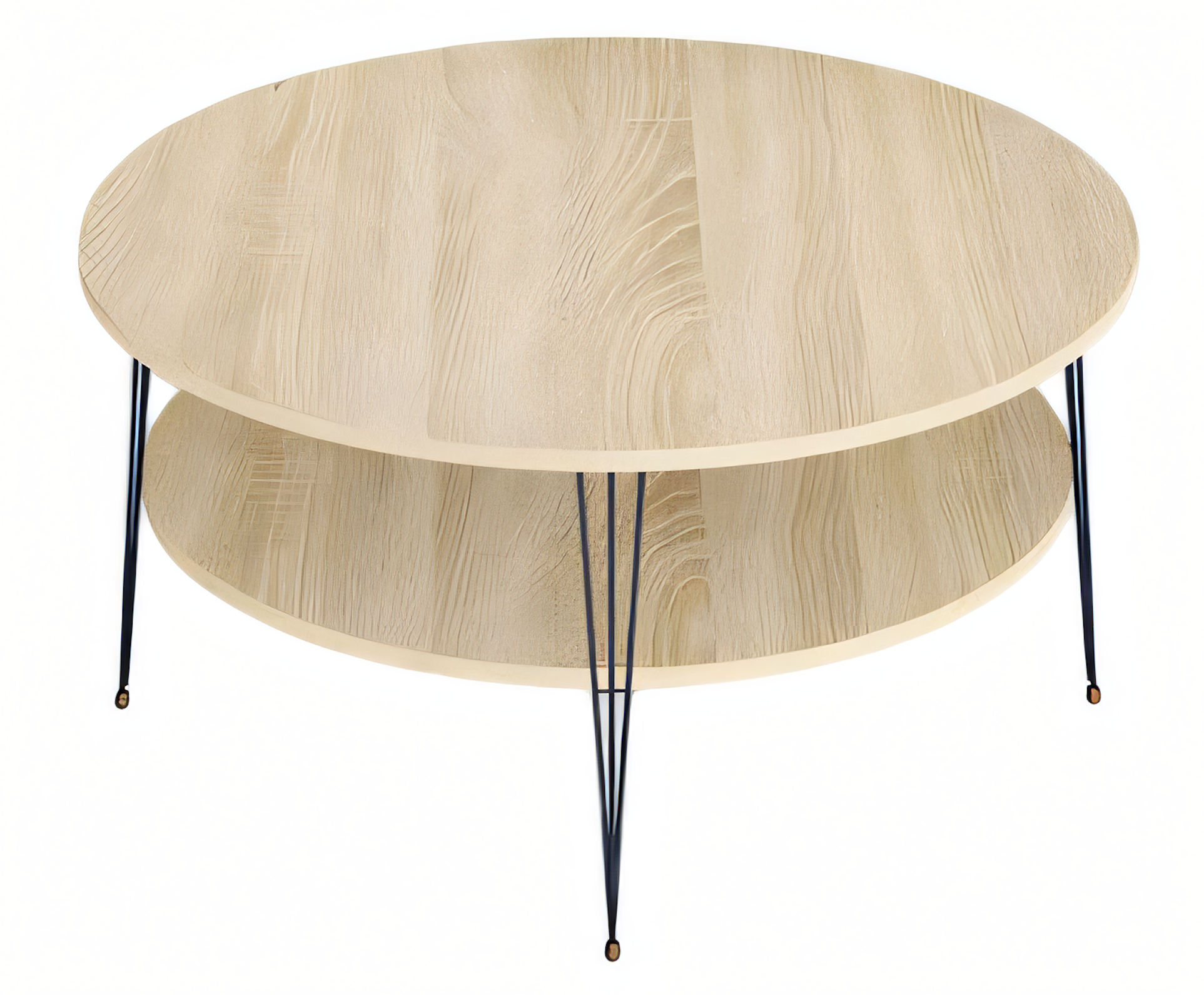 Eleganter brauner Couchtisch aus Holz mit stilvollem Design