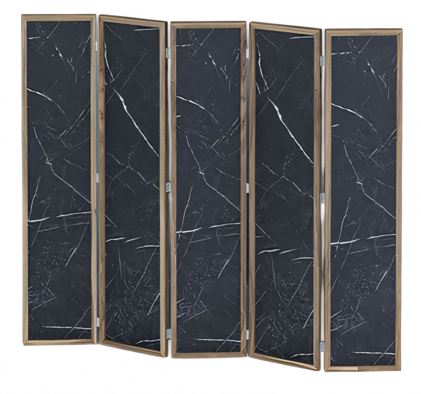 Moderner schwarzer Raumteiler aus Stoff für stilvolle Raumgestaltung