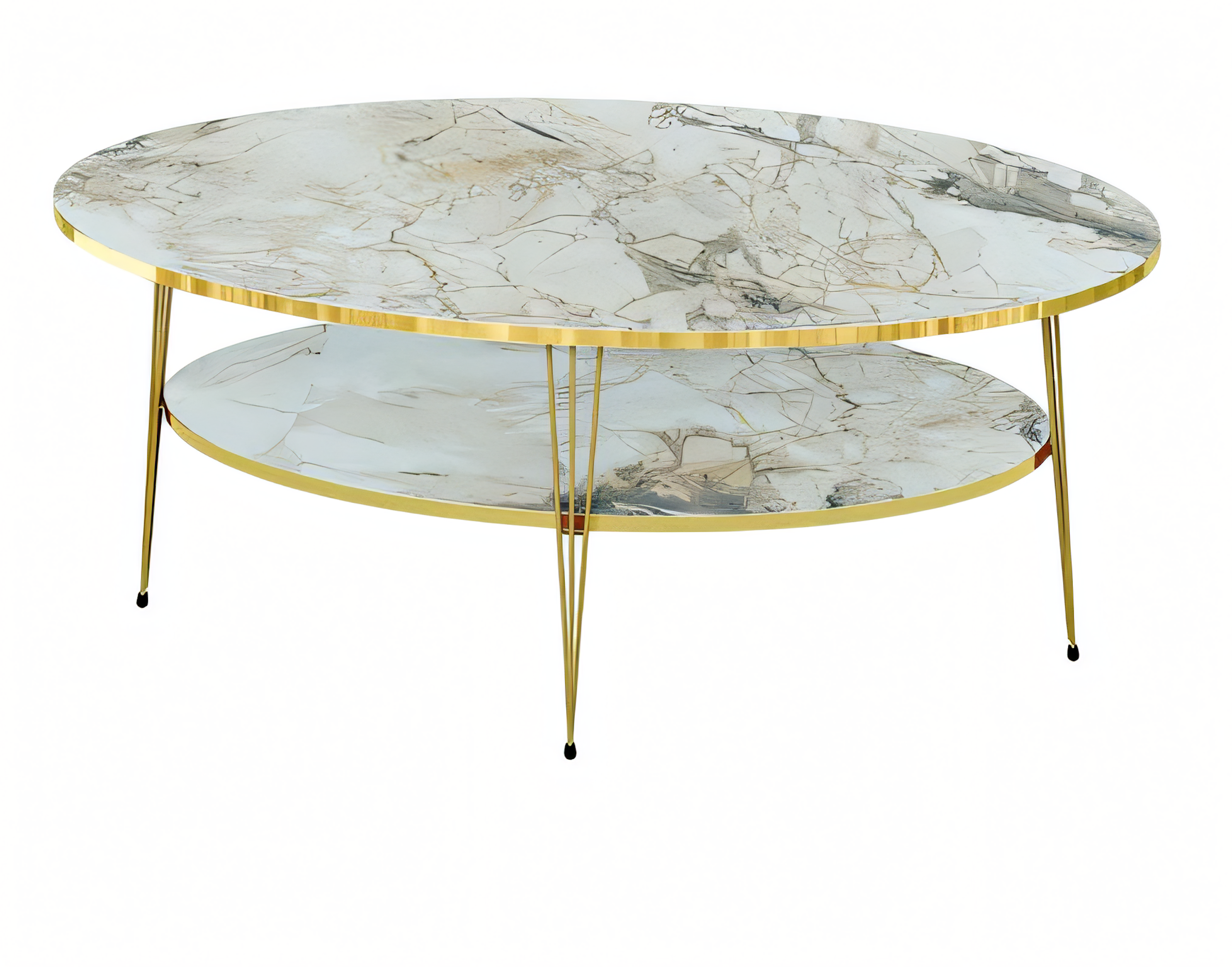 Vielseitiger Mehrfarbiger Couchtisch aus Holz mit modernem Design