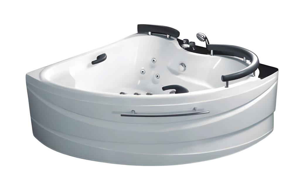 Hydromassagewanne Badewanne Whirlpool Blubberbad Spa-Bad Whirlwanne 150x150 cm