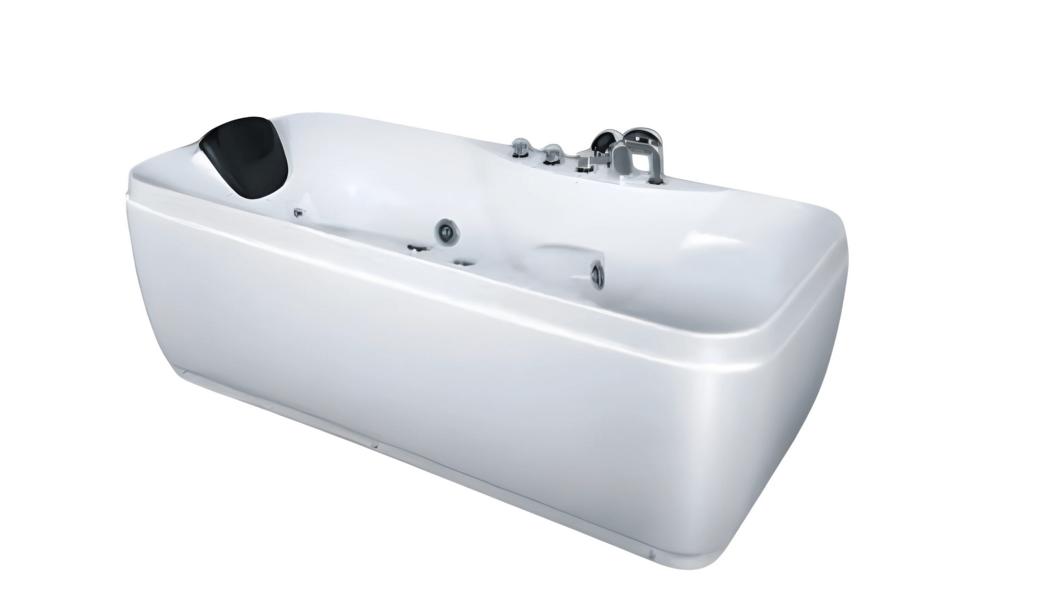 Wanne Komfortwanne Whirlpool Luxuswanne Acrylwanne Massagebad 170x80 cm