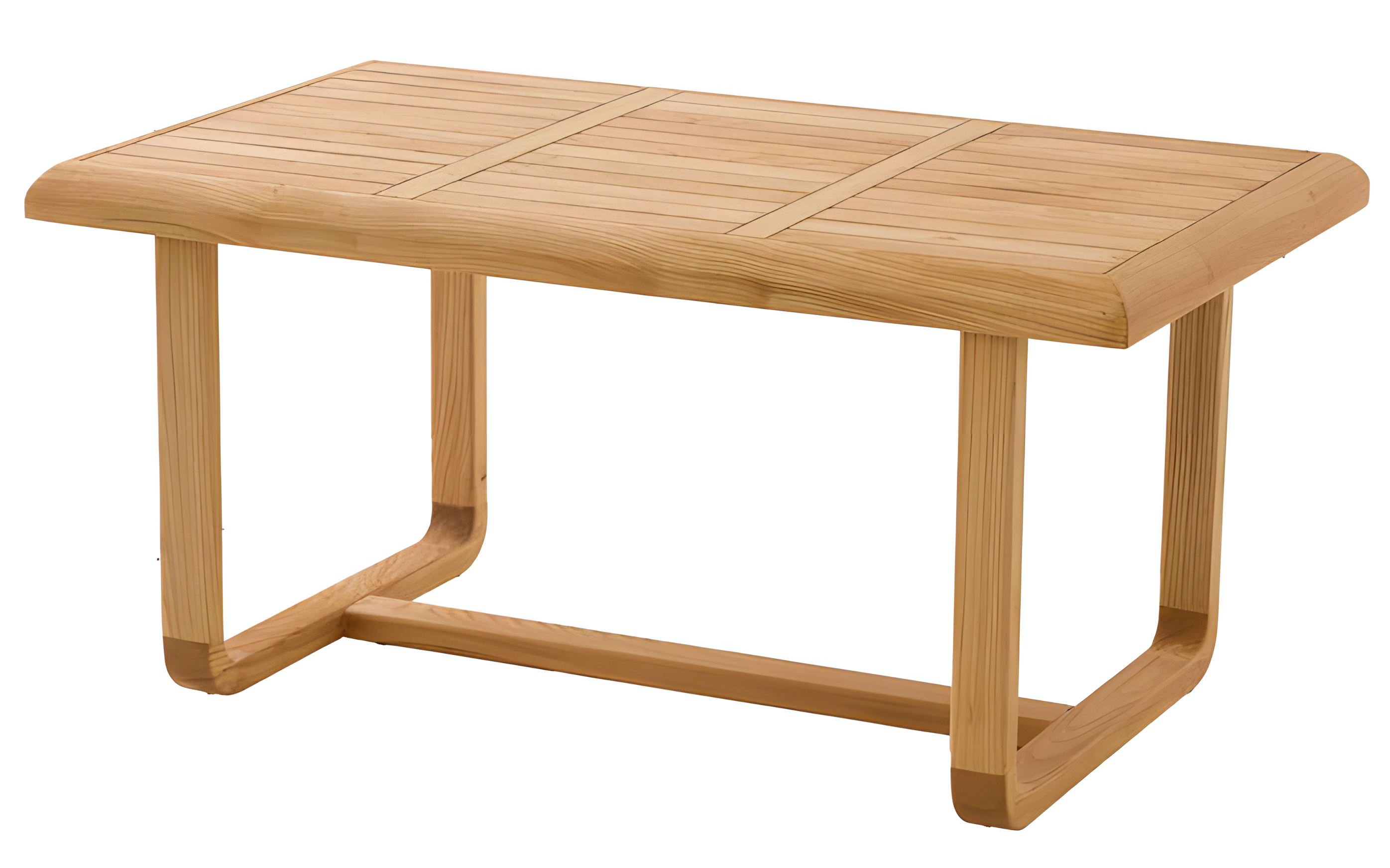 Eleganter Esstisch aus Holz in Braun für modernes und rustikales