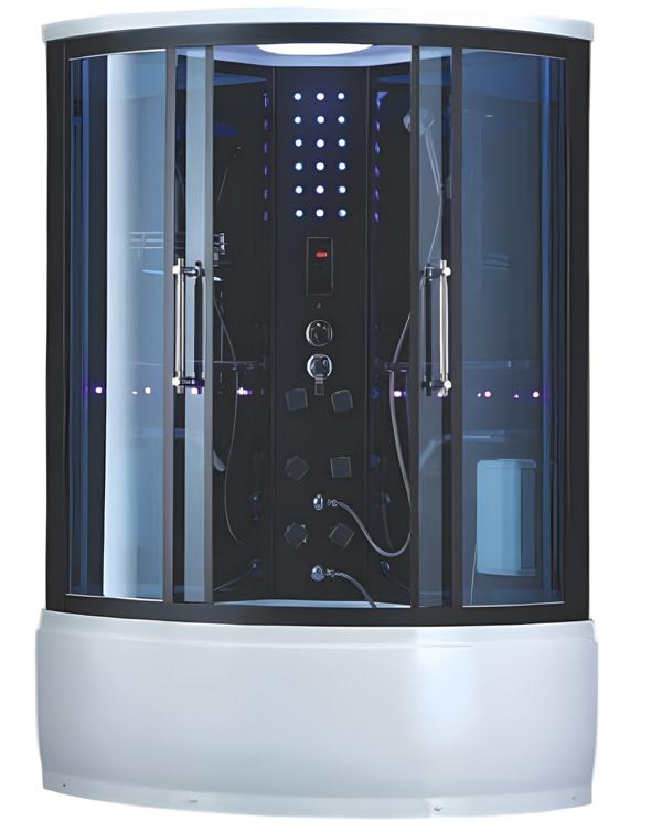 Wärmekabine Duschkabine Dampfdusche Komfortdusche Massageduschkabine 130x130 cm