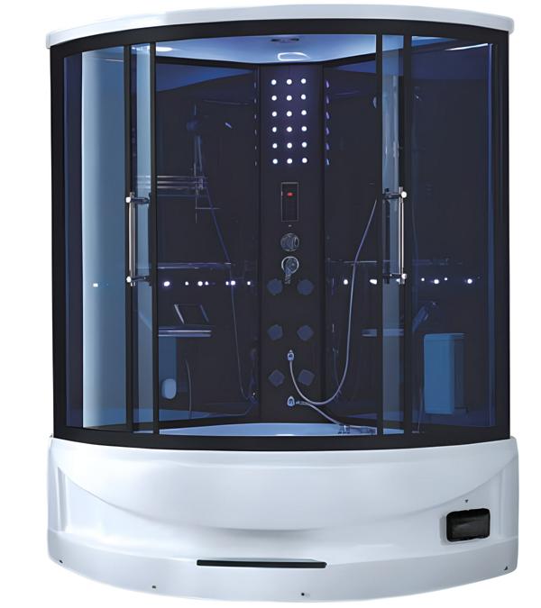 Duschkabine Glasdusche Duschabtrennung Komfortdusche Glaskabine 140x140 cm