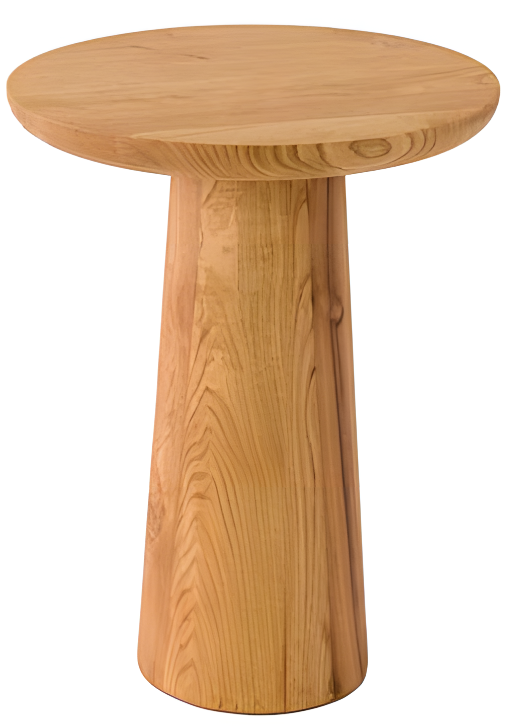 Beistelltisch aus Holz in Braun modern eleganter Stil