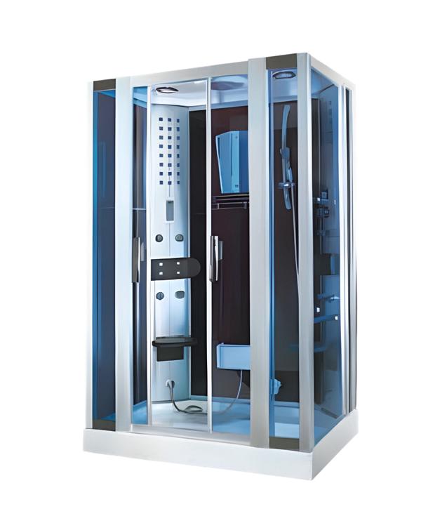 Massageduschkabine Duschkabine Multifunktionsdusche Wellnessdusche 142x90 cm