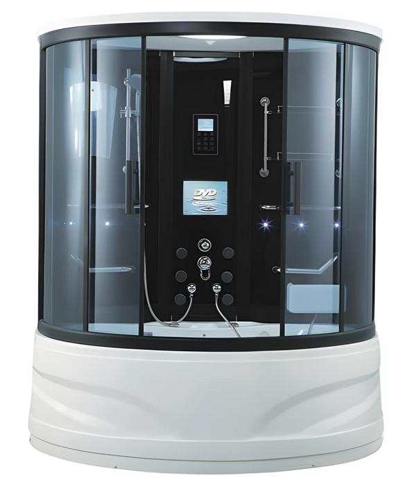 Luxusduschkabine Wellnessdusche Duschkabine Komfort-Dusche Duschbox 180x130 cm