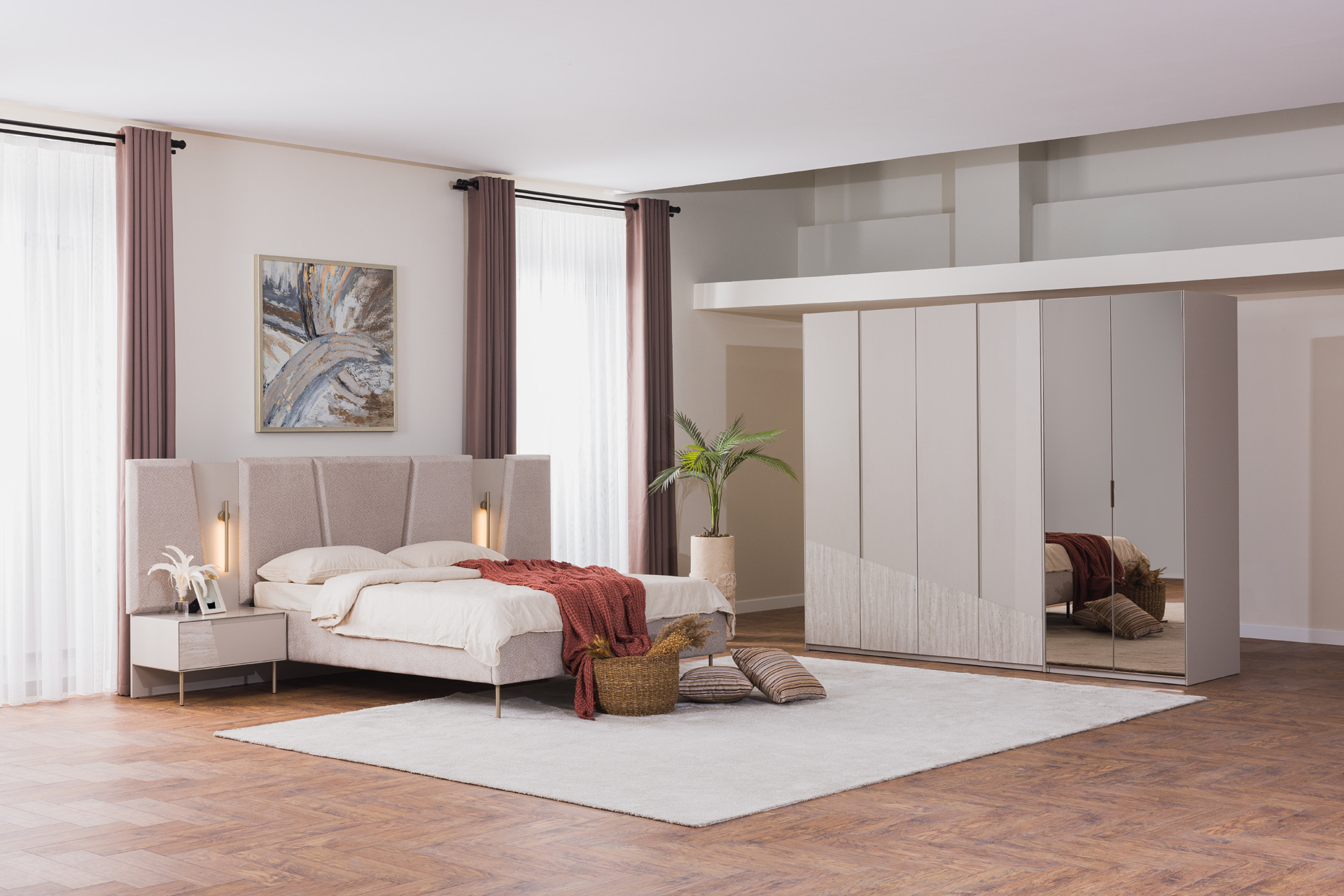 Schlafzimmer Set Harmonie und Gemütlichkeit in jedem Detail