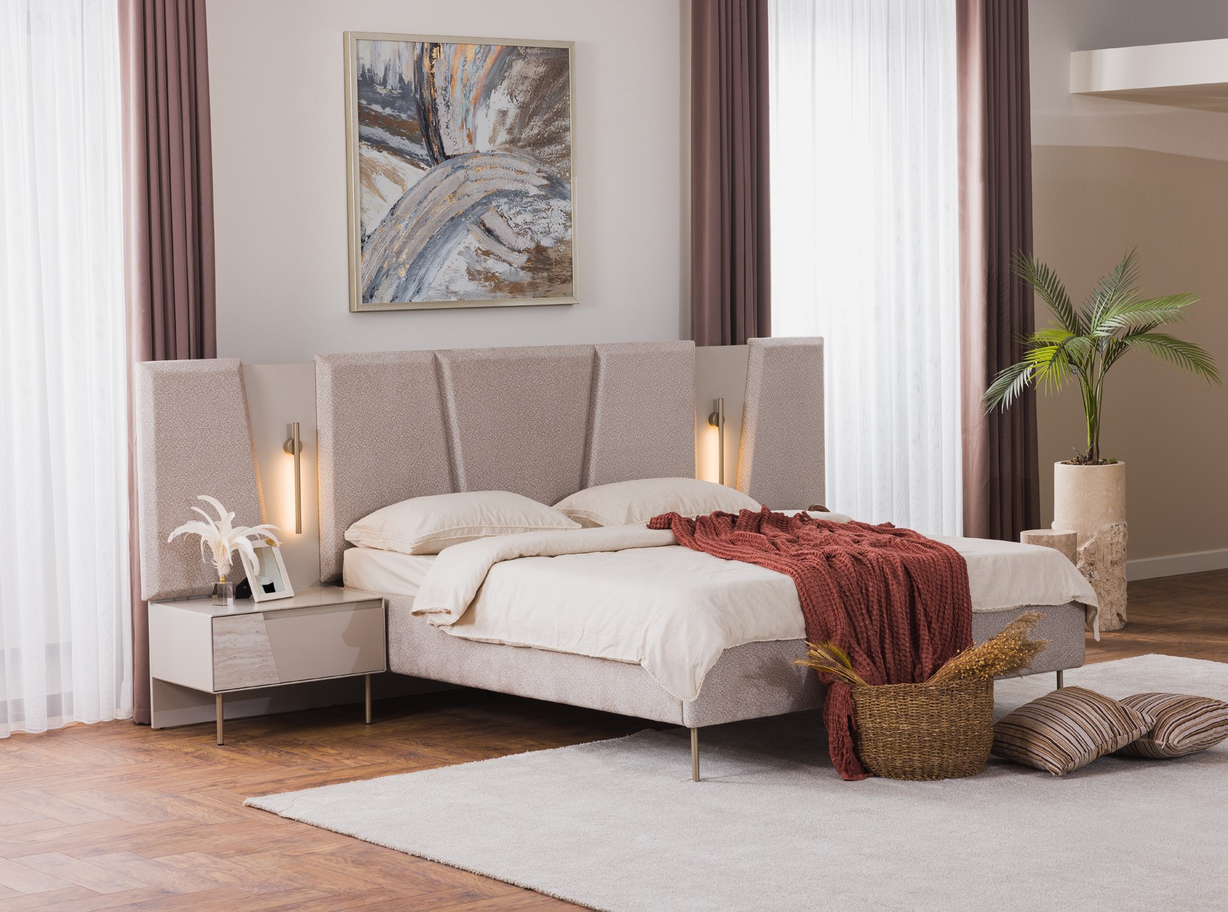 Schlafzimmer Set Design und Gemütlichkeit, die inspirieren