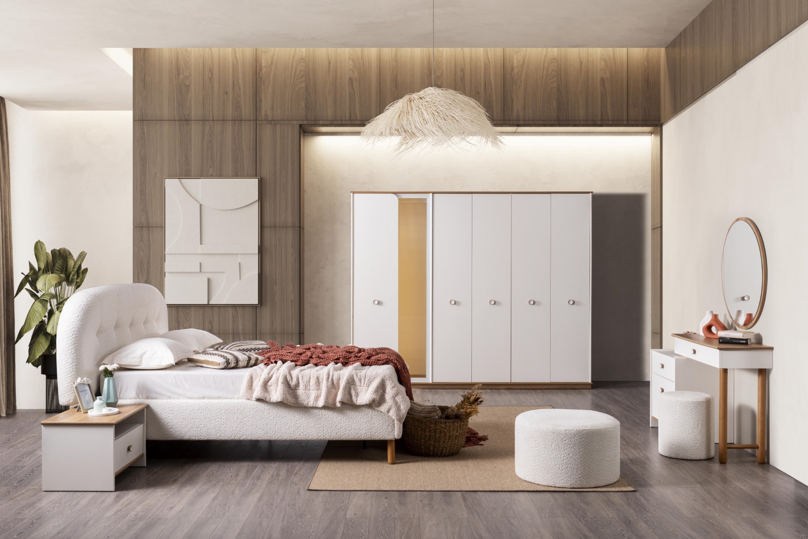 Schlafzimmer-Set Moderne Atmosphäre und Wärme in jedem Detail