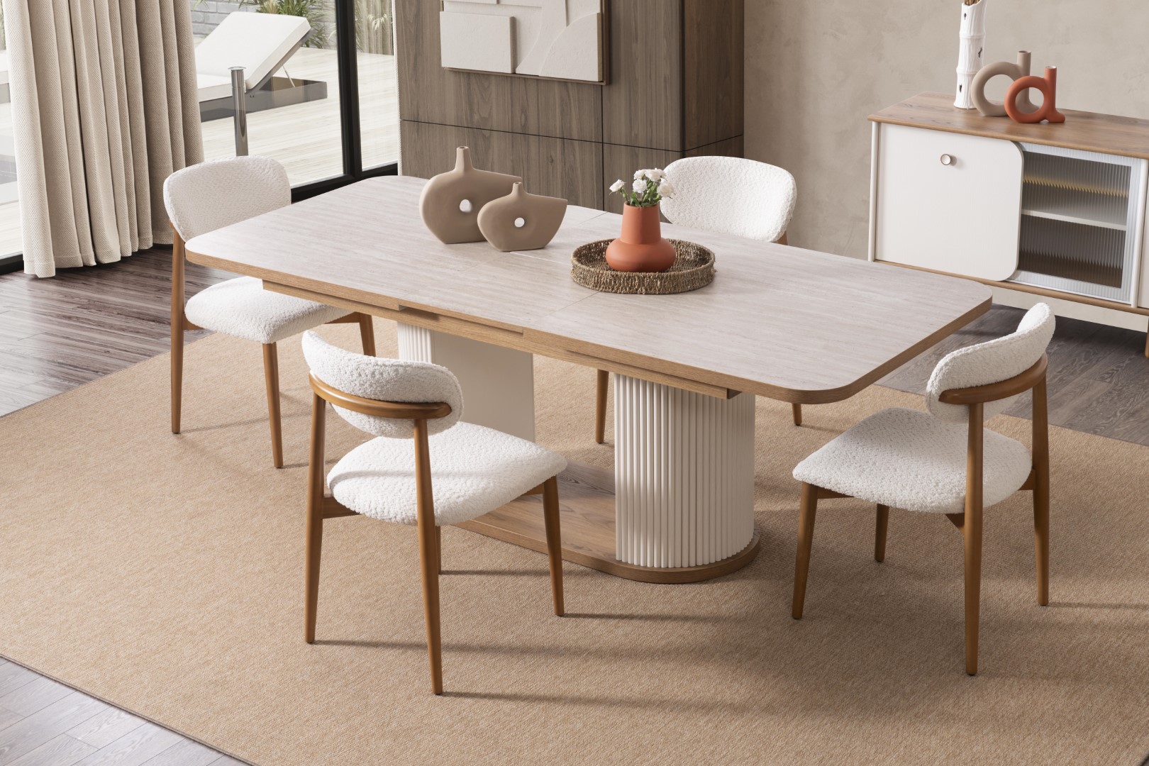 Esszimmer-Set Stil und Gemütlichkeit in einem Set