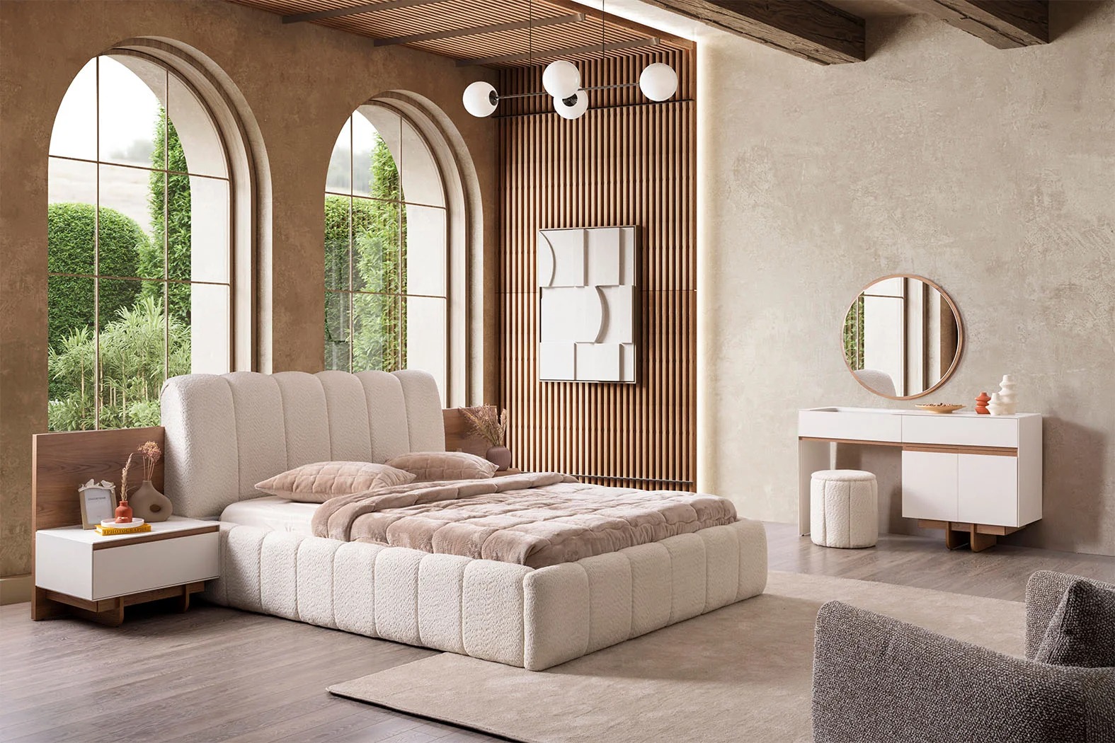 Schlafzimmer-Set Einfachheit und Komfort in einem Set