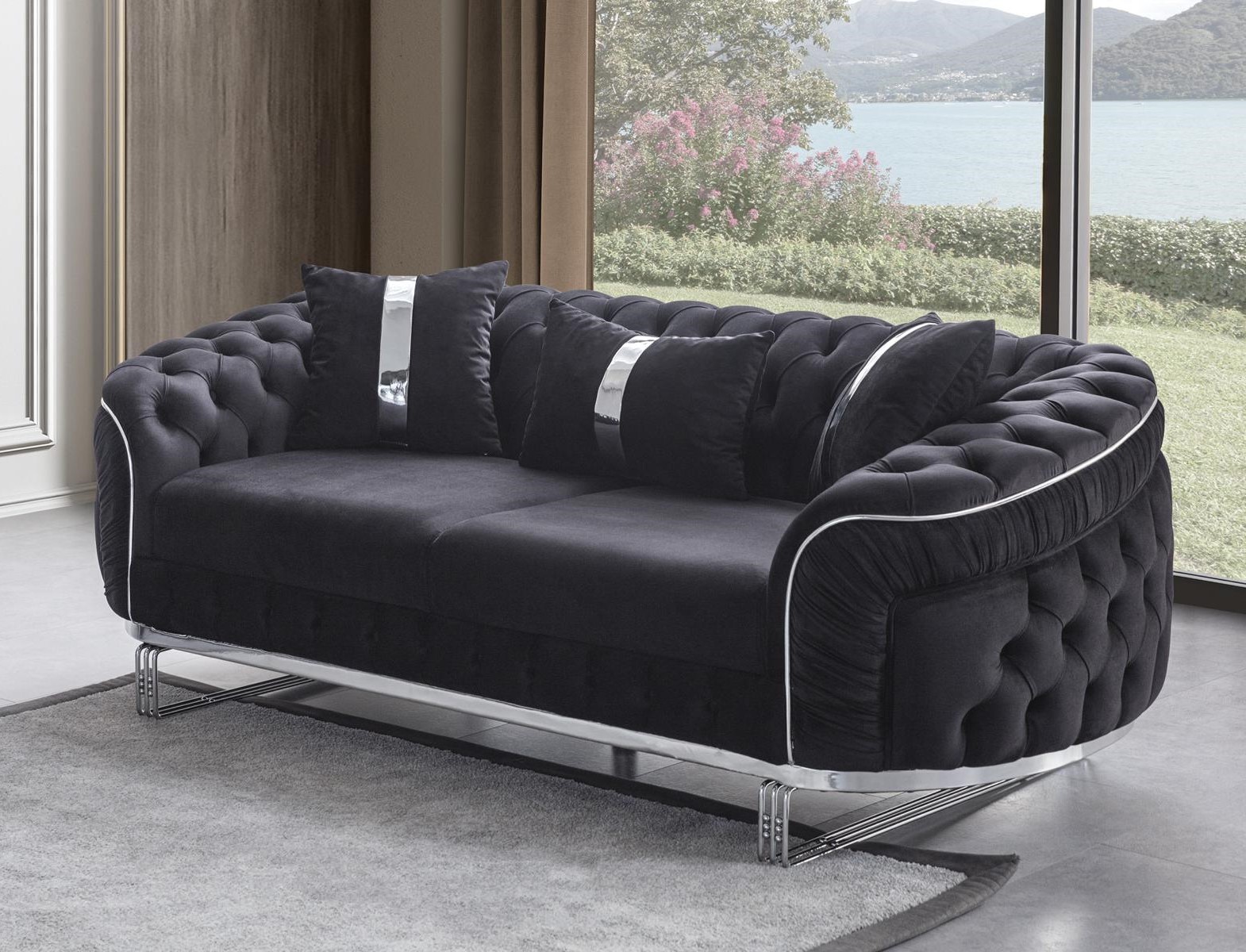 Eine gemütliche Atmosphäre beginnt mit einem Sofa in stilvollem Design.