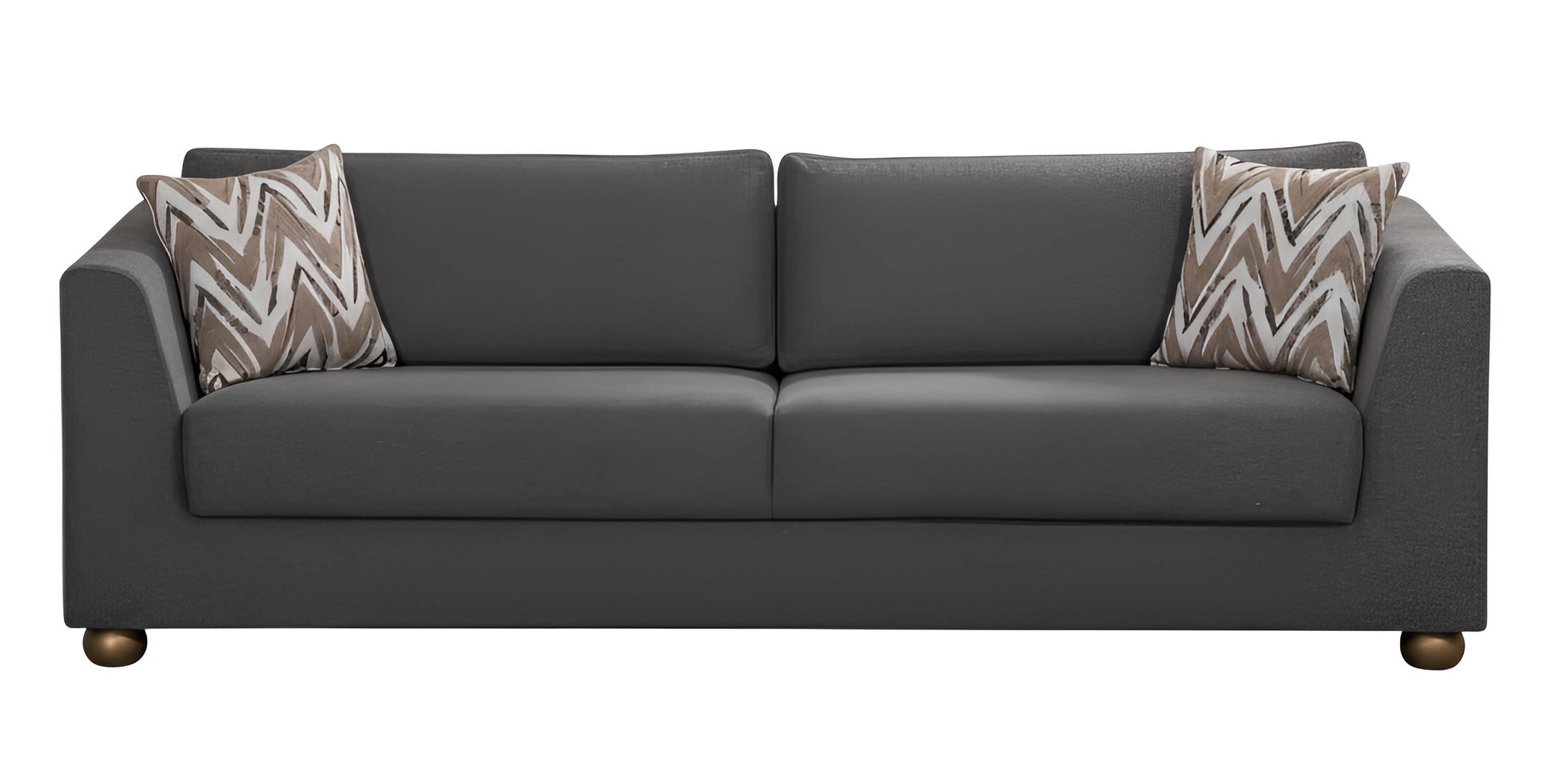 Neu 3-Sitzer-Sofa Holzrahmen Modernes Interieur Minimalistischer Stil