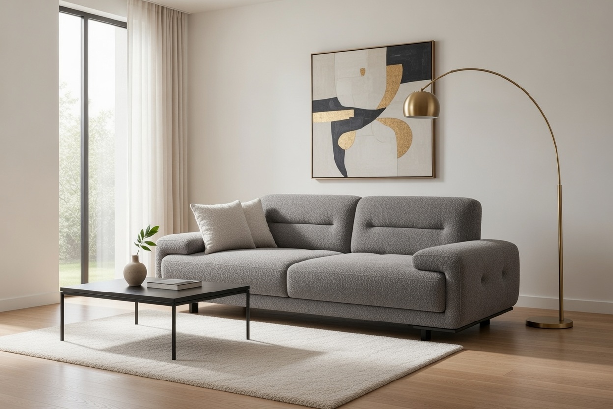 Komfortable Sofa für Ihr Wohnzimmer in stilvollem Design