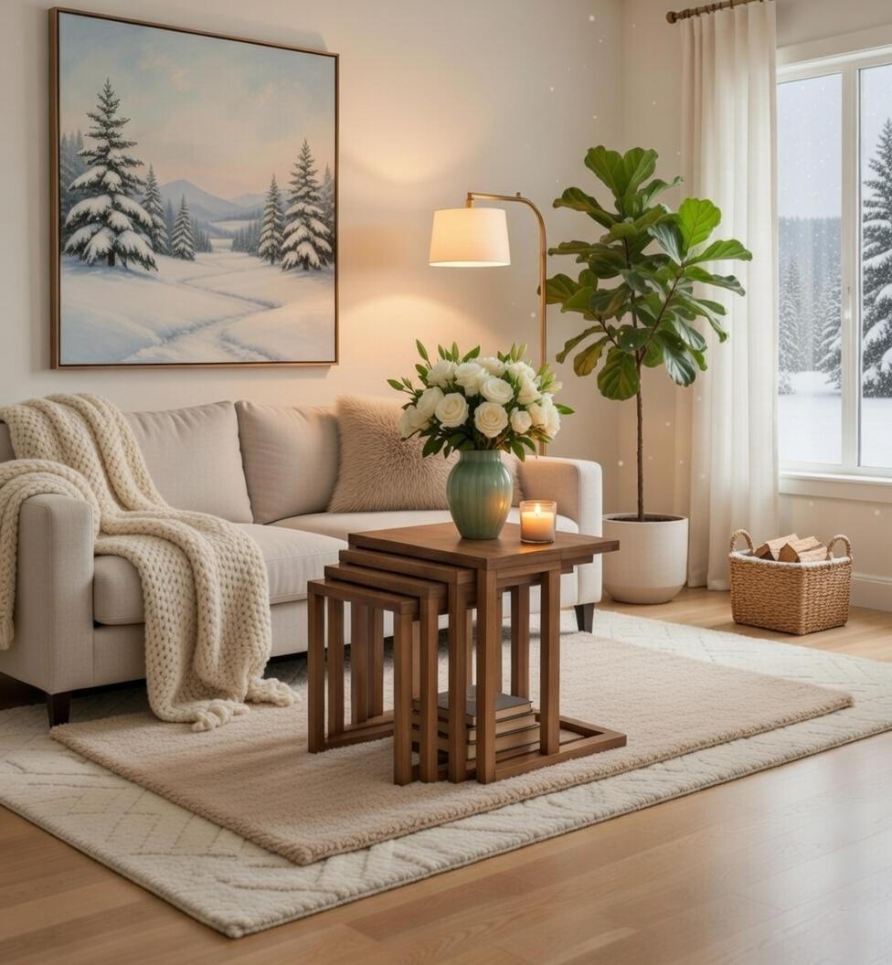 Couchtische Braun Modern Bequem Wohnzimmer Holz Komfort Praktisch Neu